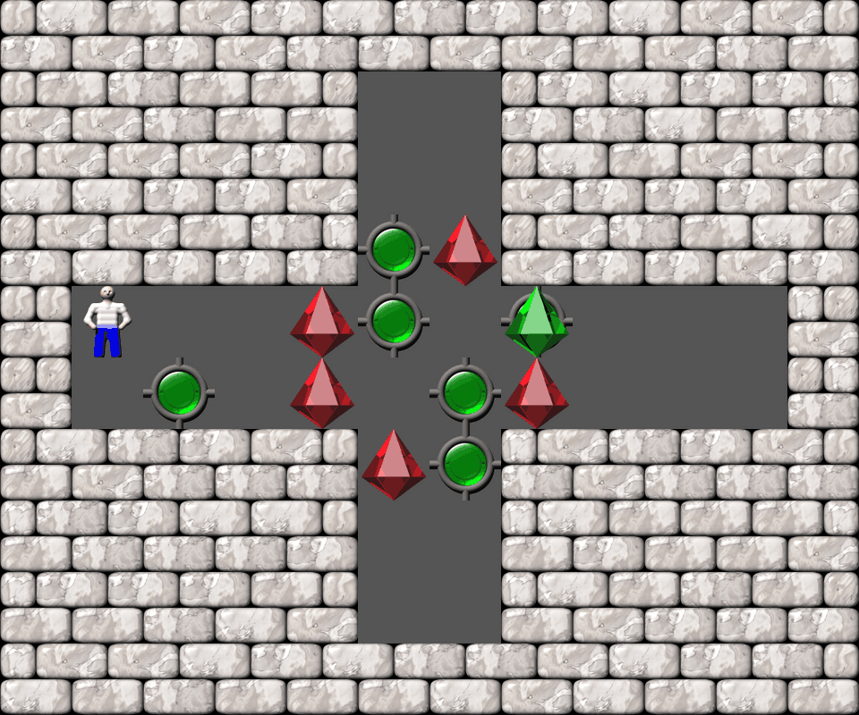Сокобан More Bugs collections уровень 122